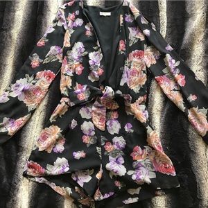 SOLD! Boho Floral Romper